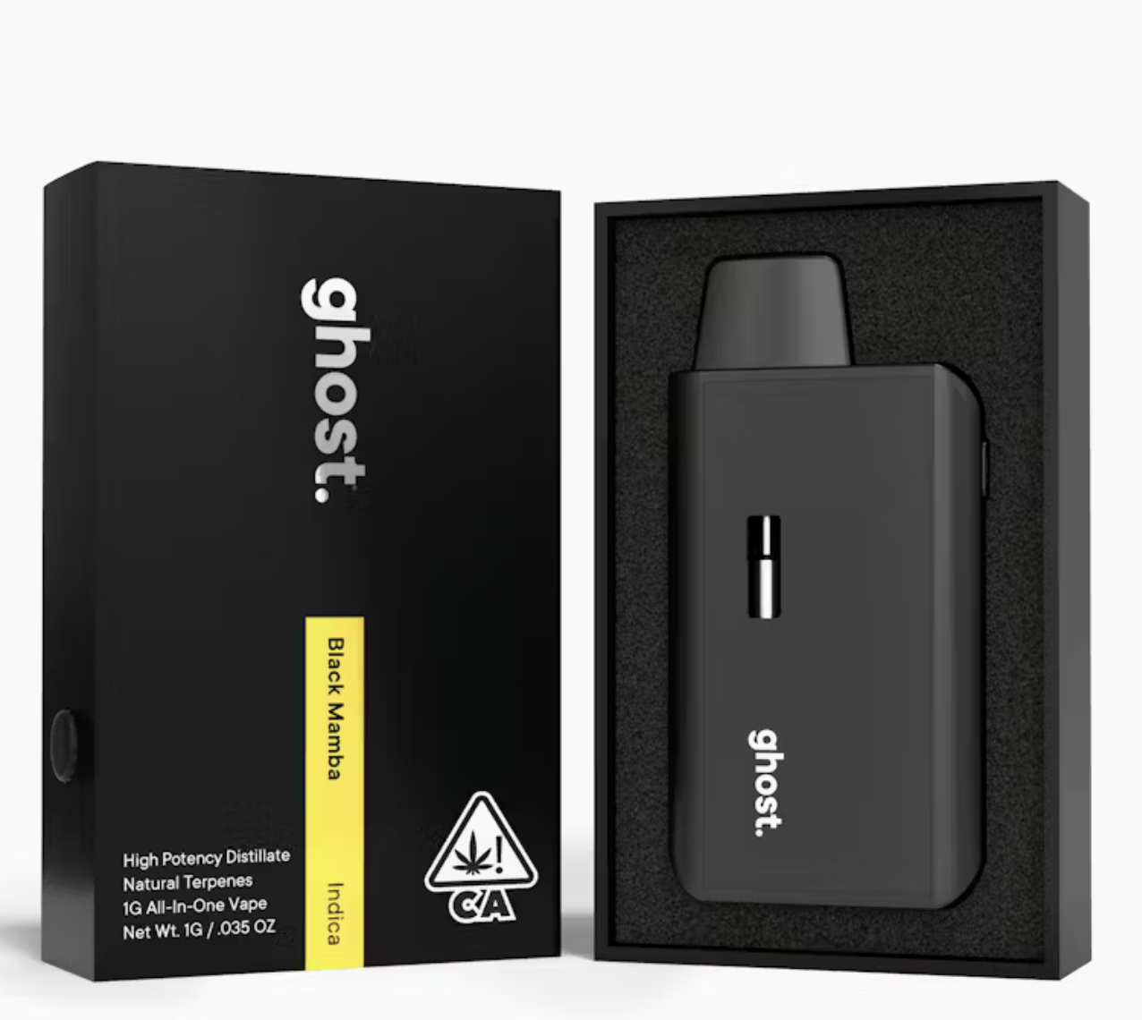 Screenshot 2025-01-14 at 2.33.30 PM ghost. - Black Mamba All-In-One Vape 1g - Image 1